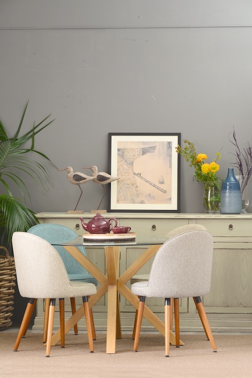 SILLA JULIETA BEIGE SUAVE - Imagen 5