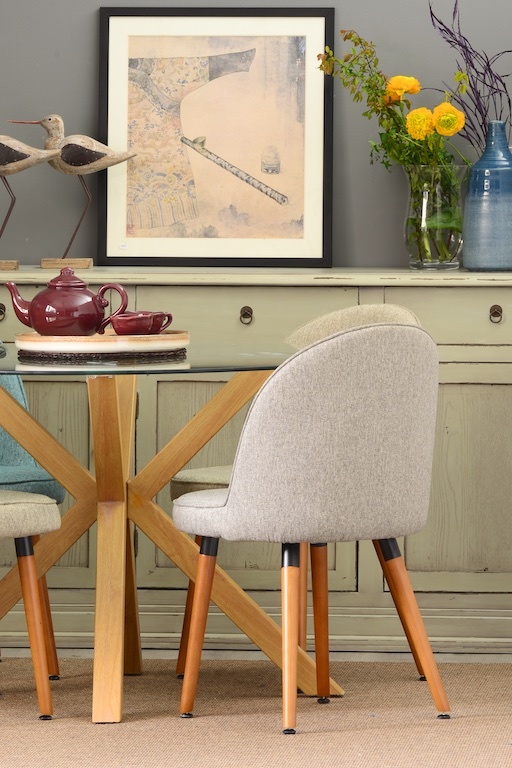 SILLA JULIETA GRIS TOPO