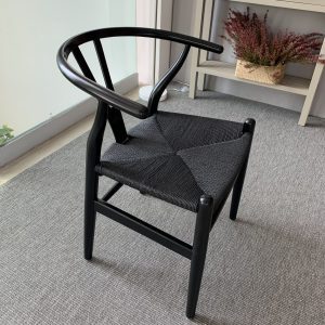 silla negra