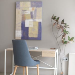 Silla York Azul Vioteta