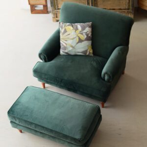 Sillón Aneto con puf