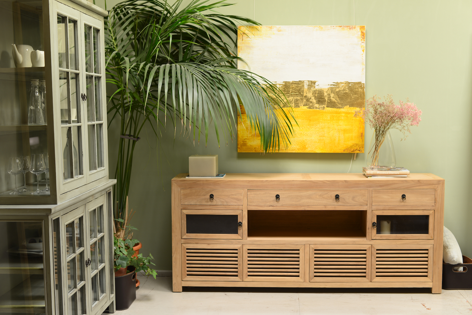 Aparador Olmo Horizontal Listones El Globo Muebles